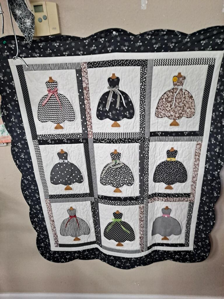 Pretty Dresses Quilt Pattern by Black Mountain Needleworks